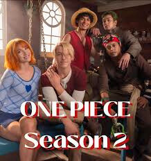 One Piece Season 2 first look – Luffy, Nami, Zoro, Usopp, and Sanji aboard the Thousand Sunny in Netflix’s live-action series.